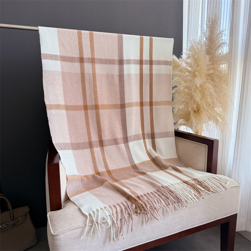 Women Scottish Plaid Imitation - Cashmere Pashmina Wrap recension och pris