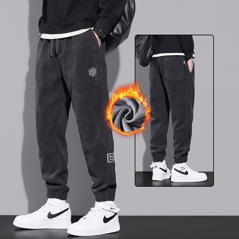 Men's Corduroy Sweatpants Spri - Corduroy Pant Warm recension och pris