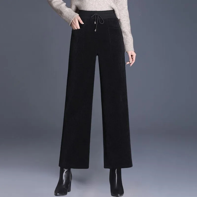 Autumn Winter Corduroy Wide Le - Corduroy Pant Warm recension och pris
