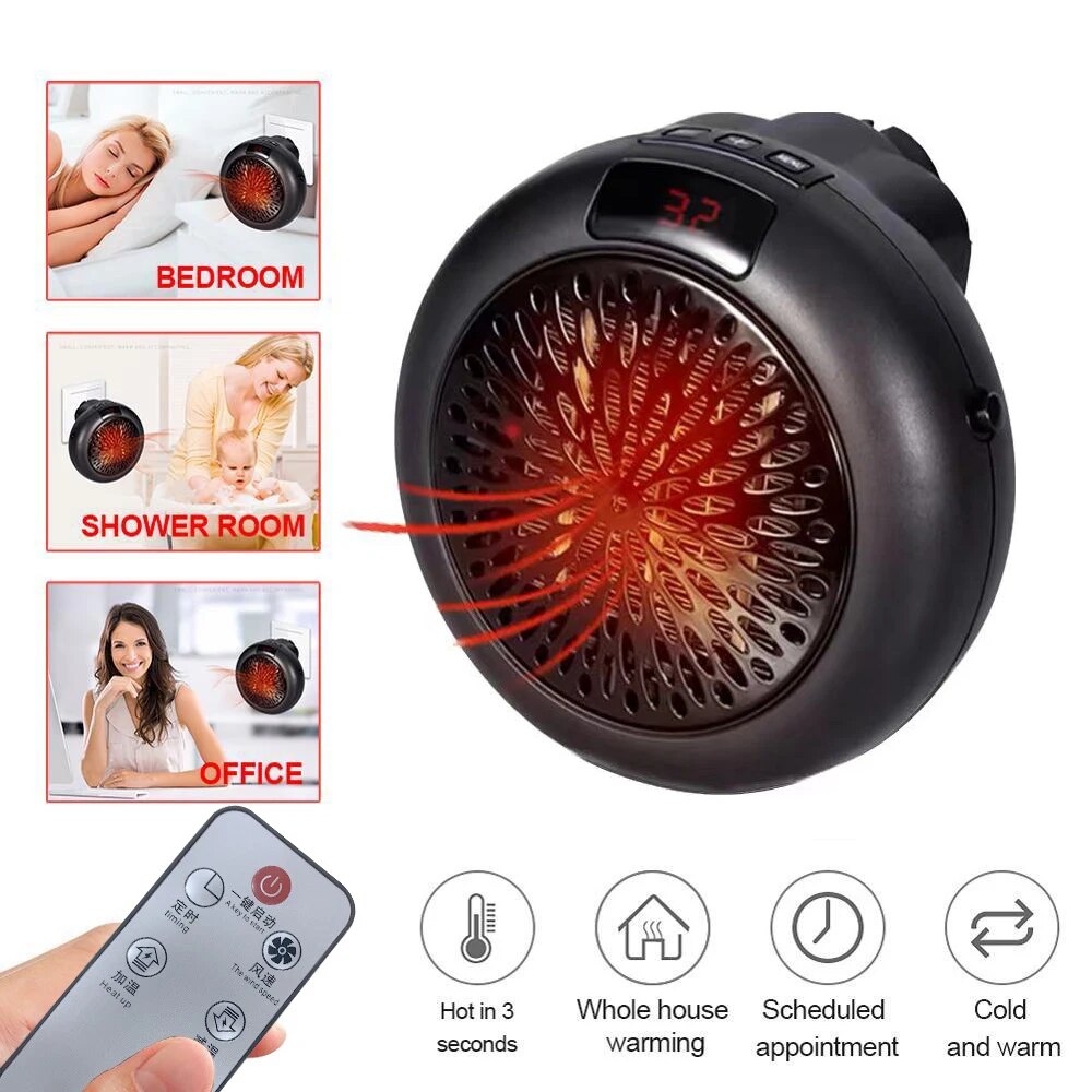 900W Mini Plug-in Electric Spa - Hand Warmer Electric recension och pris