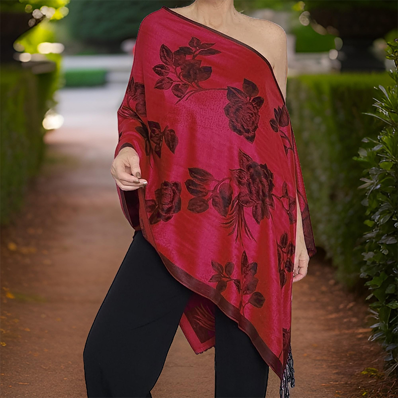 Tassel Blanket Design Thick Pa - Cashmere Pashmina Wrap recension och pris