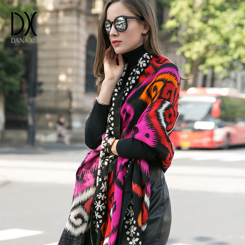 Fashion Scarves and Shawls Wom - Cashmere Pashmina Wrap recension och pris