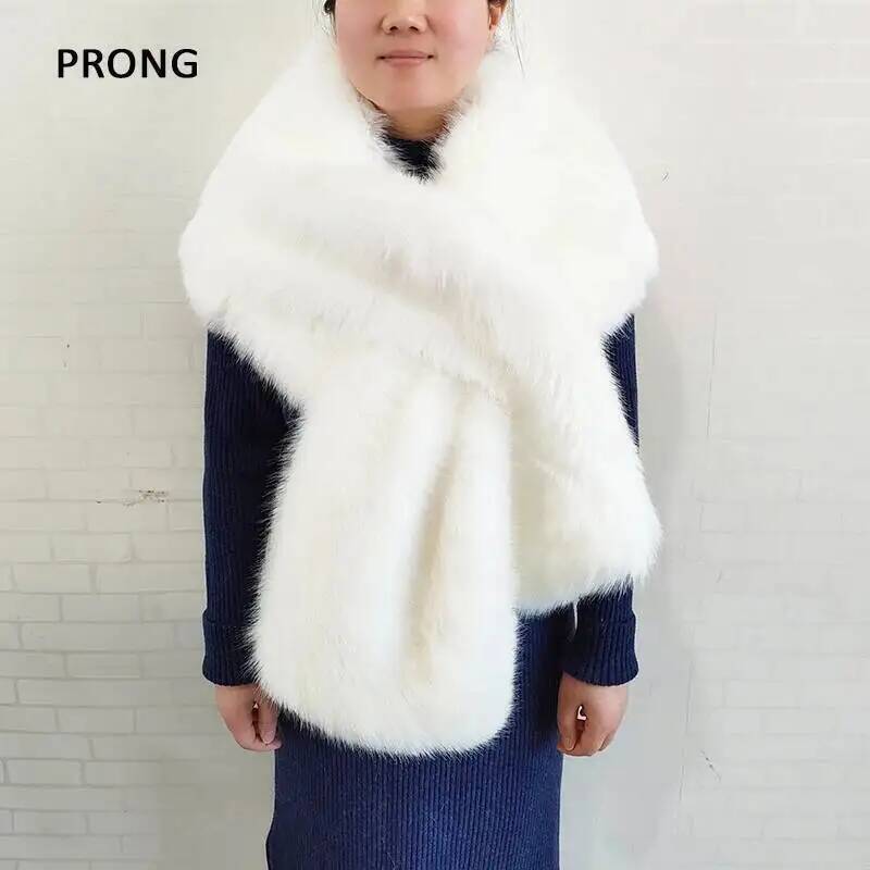 Women Faux Fur Shawls Wraps Wi - Shawl Wrap Winter recension och pris