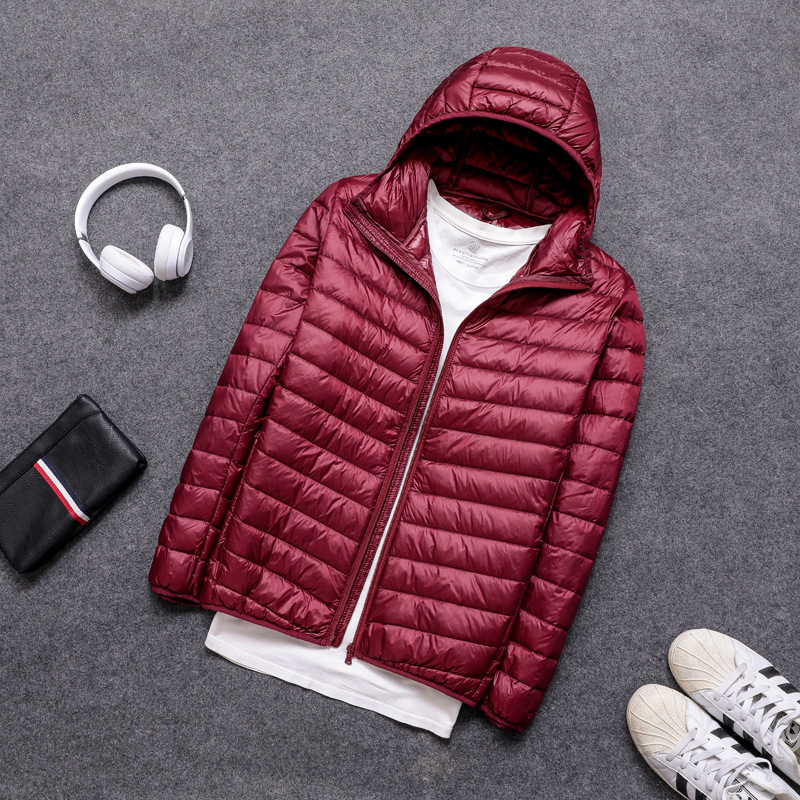 Men's All-Season Ultra Lightwe - Down Jacket Packable recension och pris